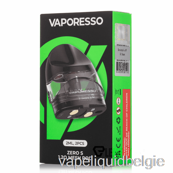 Vape België Vaporesso Zero S Vervangende Pods 1.0ohm Zero S Pods